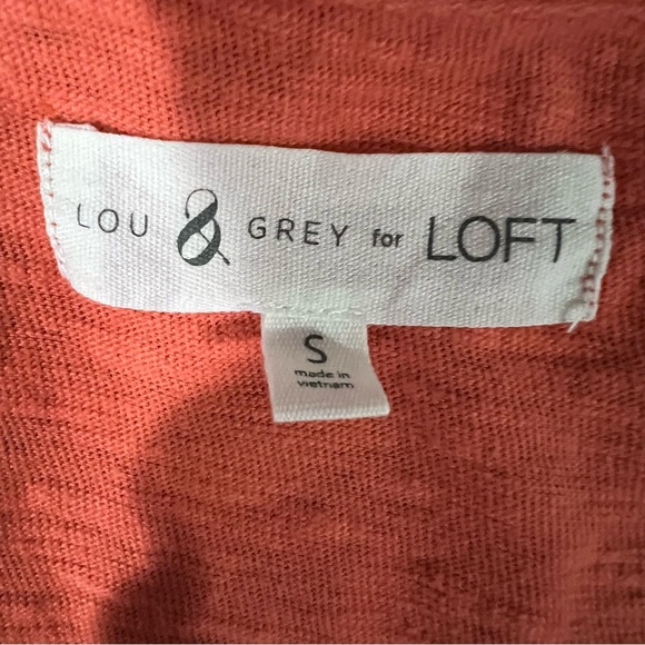LOFT Lou & Grey Cotton T-Shirt Dress Size S - Picture 5 of 8